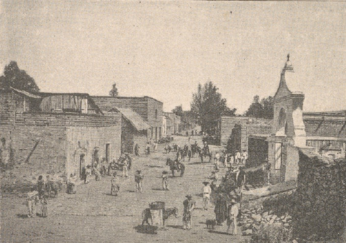 Wieś meksykańska.