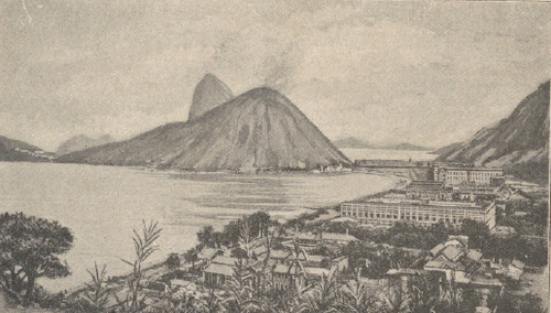 Zatoka pizy Rio Janeiro.