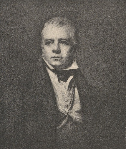 Walter Scott (1771†1832) ze sztychu Wil. Wolker