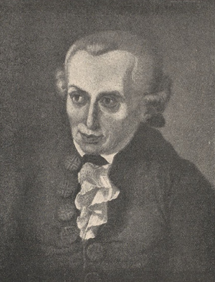 Emanuel Kant (1724†1804)