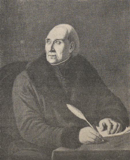 Stanisław Staszic (1755-1826) z obrazu Sikorskiego.