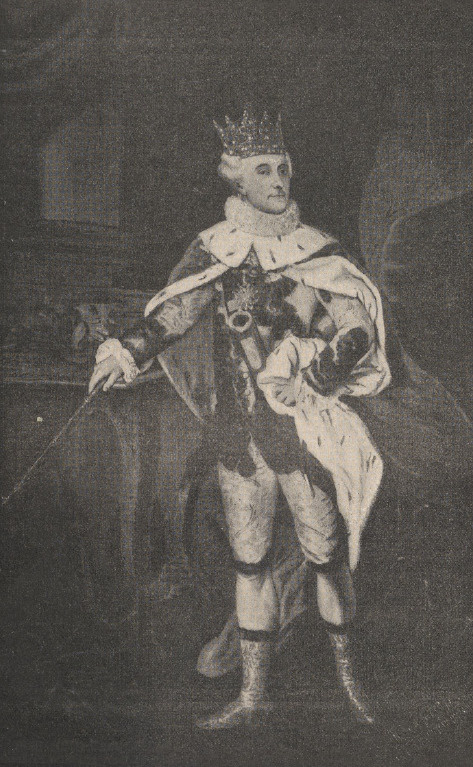 Stanisław August (1764—1795) z obrazu Wernera w Ratuszu warszawskiem.