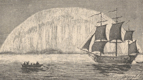 Zorza polarna obserwowana w r. 1803 przez LangsdorTa.