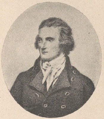 Mungo Park (1771†1806; według współczesnego miedziorytu.