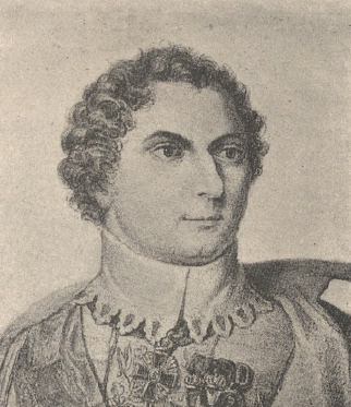 Eugeniusz Beauharnais, wicekról włoski, według obrazu Stielera.