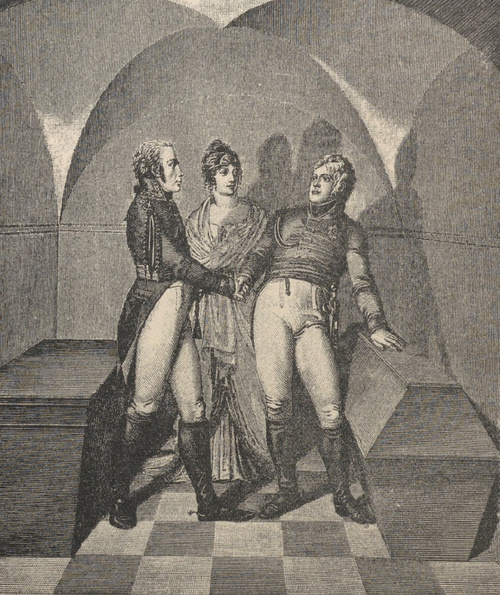 Cesarz Aleksander I i Fryderyk 