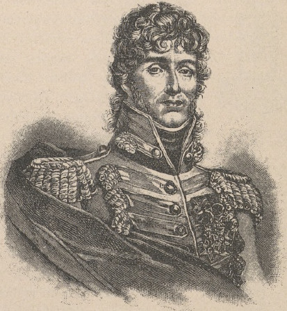 W. Książę Bergu Joachim Murat. Według rysunku Alb. Adama.