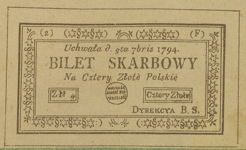 4 złote 1794