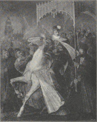 105. WJAZD HENRYKA WALEZEGO DO KRAKOWA (1853). Galeria m. Lwowa.