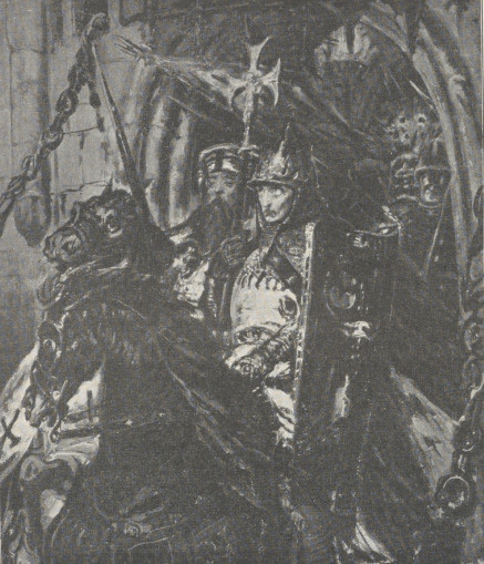 154. WYJAZD HENRYKA POBOŻNEGO Z LIGNICY (1865).