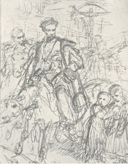 161. WJAZD DO MIASTA (1867). RYS. OŁ. Wł.: Maksymilian Brandt, Warszawa.