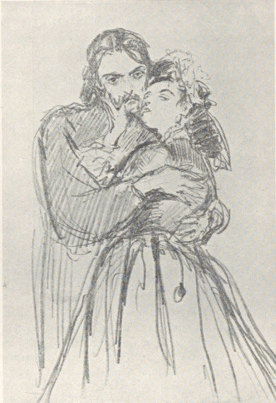 173. MATEJKO Z ŻONĄ (1867). RYS. OŁ. Wł.: Maria Nowińska, Warszawa.
