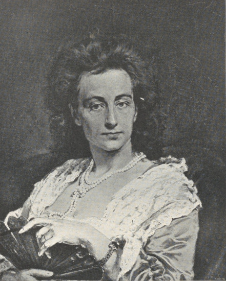 187. PORTRET P. ZOFII CIELECKIEJ (1870).
