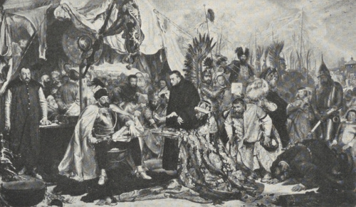193. BATORY POD PSKOWEM (1871). P. Zbiory Sztuki, Warszawa, Zamek Kr.