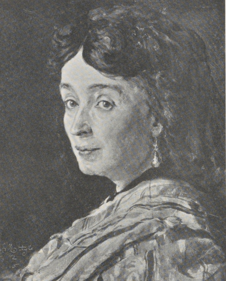 208. PORTRET P. LUDWIKI GROPPLEROWEJ (1872). Wł.: Rodzina Jarońskich, Warszawa.