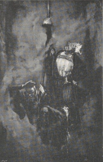 213. KOŚCIELECKI I BETHMAN PODCZAS POŻARU SALIN WIELICKICH (1879). Muzeum Narodowe, Kraków.