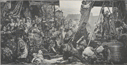 215. POŚWIĘCENIE DZWONU ZYGMUNTA (1874).  Wł.: Róża ks. Czetwertyńska, Warszawa.