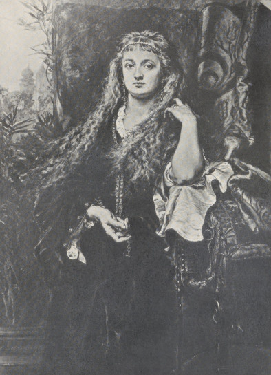 224. KASZTELANKA — PORTRET P. SERAFIŃSKIEJ (1876) Wł.: Zbiory hr. Tarnowskich, Kraków.