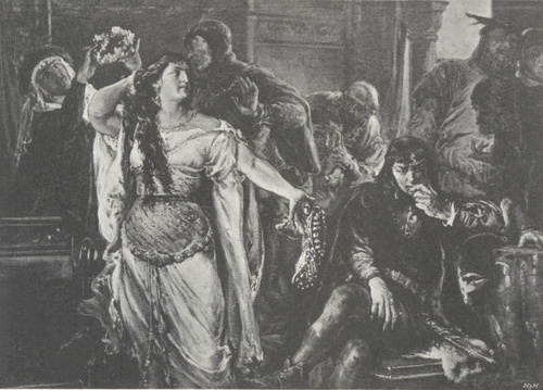 250. SPÓR LESZKA CZARNEGO Z GRYFINĄ (1879). Wł:. Hr. Raczyńska, Kraków.