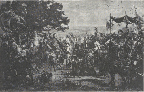 252. ZJAZD WIEDEŃSKI W R. 1515 (1879). Wł.: Spadkobiercy dr E. Merwina z Wiednia
