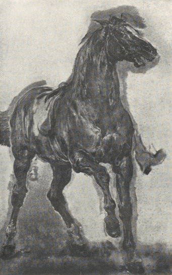 279. DO ’’SOBIESKIEGO POD WIEDNIEM” : KOŃ POD KRÓLEM. (1882/3). Wł.: E. Natanson, Warszawa.
