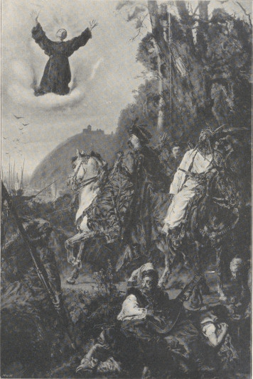287. CHMIELNICKI I TUHAJ-BEJ POD LWOWEM (1885) Wł.: Andrzej Rotwand, Warszawa.