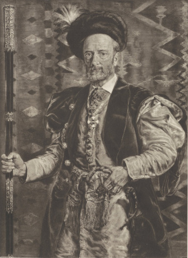 TABL. XXXI. DR MIKOŁAJ ZYBLIKIEWICZ, MARSZAŁEK KRAJ. (1887) Muzeum Narodowe, Kraków.