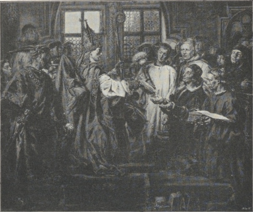 309. BISKUP LUBRAŃSKI ZAKŁADA AKADEMIĘ W POZNANIU (1886). Poznańskie Tow. Przyjaciół Nauk.