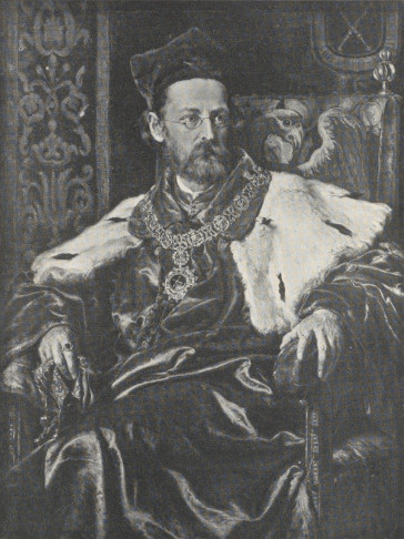 310. PORTRET REKTORA J. SZUJSKIEGO (1886). Uniwersytet Jag., Kraków.