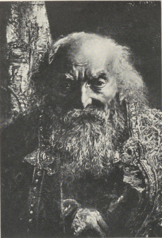 35. A. MENZEL (1880): STUDIUM GŁOWY RABINA. (Fot. P. Kleye, Berlin).