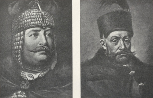 352. 353. ST. WITKIEWICZ: JAN III SOBIESKI I STEFAN BATORY. (DRZEWORYTY Z ’’KŁOSÓW” 1888).