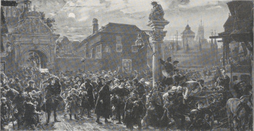 367. WYJŚCIE ŻAKÓW KRAKOWSKICH (1892)