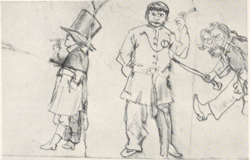 46. MATEJKO, KARCĄCY SYNÓW. RYS. OŁ. Wł.: Maria Nowińska, Warszawa.