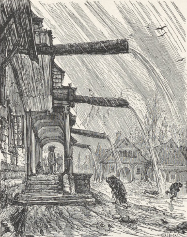 75. DOMY DREWNIANE W WIŚNICZU I. RYS. (DRZEWORYT ZABŁOCKIEGO).