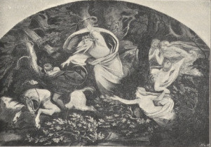 122. M. SCHWIND: KRÓL OLCH. 1849. OLEJNY NA PŁÓTNIE