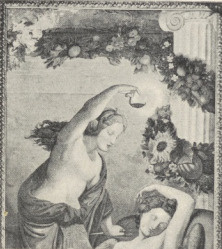 124. M. SCHWIND: AMOR I PSYCHE. FRESK Z R. 1833