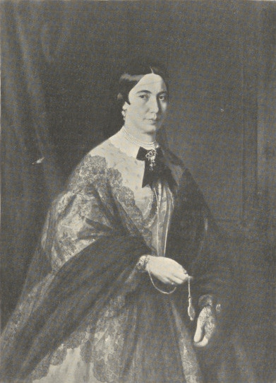 139. PORTRET P. SCHEINEROWEJ. 1864. OLEJNY NA PŁÓTNIE