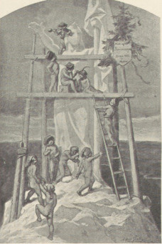 141. “NIECH ŻYJE SŁOWIAŃSZCZYZNA!” WIEDEŃ, MAJ 1865. RYSUNEK KREDKĄ
