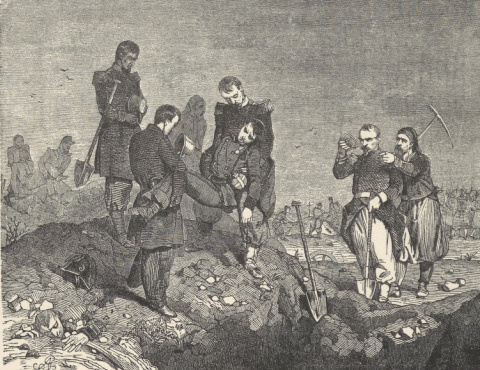 159. PO BITWIE POD MONTEBELLO. DRZEWORYT “MUSSESTUNDEN” 1859