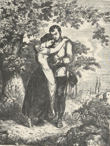 160. DRZEWORYT DO NOWELI “CHLEB ŻOŁNIERSKI” “MUSSESTUNDEN” 1859