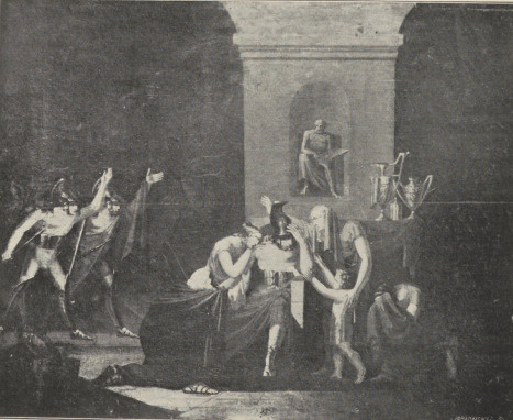 18. JAN JÓZEF GROTTGER: KORYOLAN, OBRAZ OLEJNY