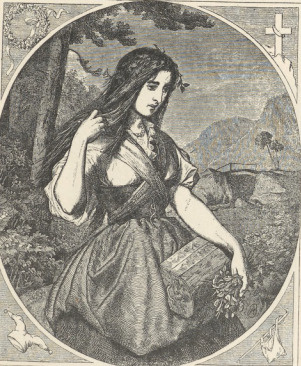 186. DRZEWORYT DO “OBŁĄKANEJ NARZECZONEJ” M. JOKAJA “MUSSESTUDEN” 1862.