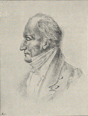 19. JAN JÓZEF GROTTGER: PORTRET HILAREGO SIEMIANOWSKIEGO, RYSUNEK OŁÓWKIEM