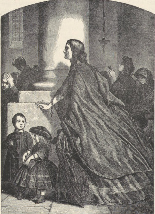 232. WDOWA. Z DRUGIEGO CYKLU “WARSZAWY” DRZEWORYT Z “MUSSESTENDEN” 1862