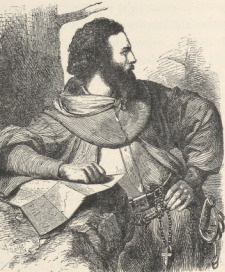 250. KS. MACKIEWICZ, ORGANIZATOR POWSTANIA NA LITWIE, DRZEWORYT WALDHEIMA “ILLUSTRIERTE BLATTER” 1864