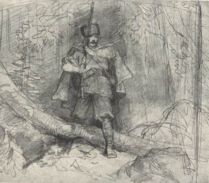 272. SZKIC OŁÓWKIEM DO “WEDETY”