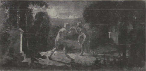 304. AMOR I PSYCHE. ŚNIATYNKA, 1865. OLEJNY NA PŁÓTNIE