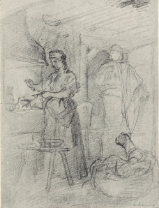 328. SZKIC DO “DUCHA” W “LITUANII” ŚNIATYNKA, 1866