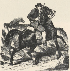 31. A. GROTTGER. POCZTYLION AMERYKAŃSKI, DRZEWORYT Z “MUSSESTUNDEN” Z R. 1852