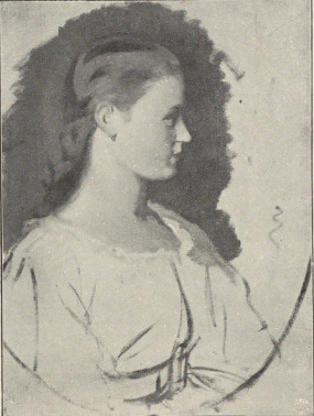 341. PORTRET HR. ANNY (DZIŚ TADEUSZOWEJ) DZIEDUSZYCKIEJ </p><p>Może są te portrety, zestawione powyżej, tylko zapowiedzią filiacyi nowych dzieł, kiełkujących zaledwie we wnętrzu artysty, którą nożyce Parki przecięły. Może byłby doszedł powoli do rozwiązania problemu portretu w sensie coraz wyższym i w technice olejnej coraz doskonalszej; chyba nie ja jeden widzę bardzo znaczny odstęp między tem i popiersiami olejnemi, a portretami kredkowemi, a jeszcze znaczniejsze między niemi a kreacyami idealnemi. Czy moglibyśmy przypuścić, że te portrety olejne, raczej same głowy, wciśnięte w malutkie ramy, sztywne, nieumotywowane, powstają w tych samych tygodniach, kiedy myśl jego kształtuje ideę i formę “Wojny”? Tu łącznika niema. Bystre oko badacza, nie wiedzącego zupełnie, kim Grottger był, z tych portretów wyczytaćby mogło jedynie to, że ich twórca niewątpliwie więcej chciał, niż mógł, że ręka nie wyrównała wysokim i najwyższym zamiarom. Może gdzieś w głębi, jemu samemu nieświadomej jeszcze, przygotowywało się dzieło, dla którego te portrety miały być tak samo fazą wstępną i przygotowawczą, jakiemi były barszczowickie szkice portretowe dla »Modlitwy konfederatów«. </p><p>#354C{342. A. GROTTGER: PORTRET WŁ. HR. TARNOWSKIEGO (PO LEWEJ) ŚNIATYNKA, 1866 - I A. GRABOWSKI: PORTRET ST. HR. TARNOWSKIEGO (PO PRAWEJ) ŚNIATYNKA 1872. OLEJNY NA PŁÓTNIE